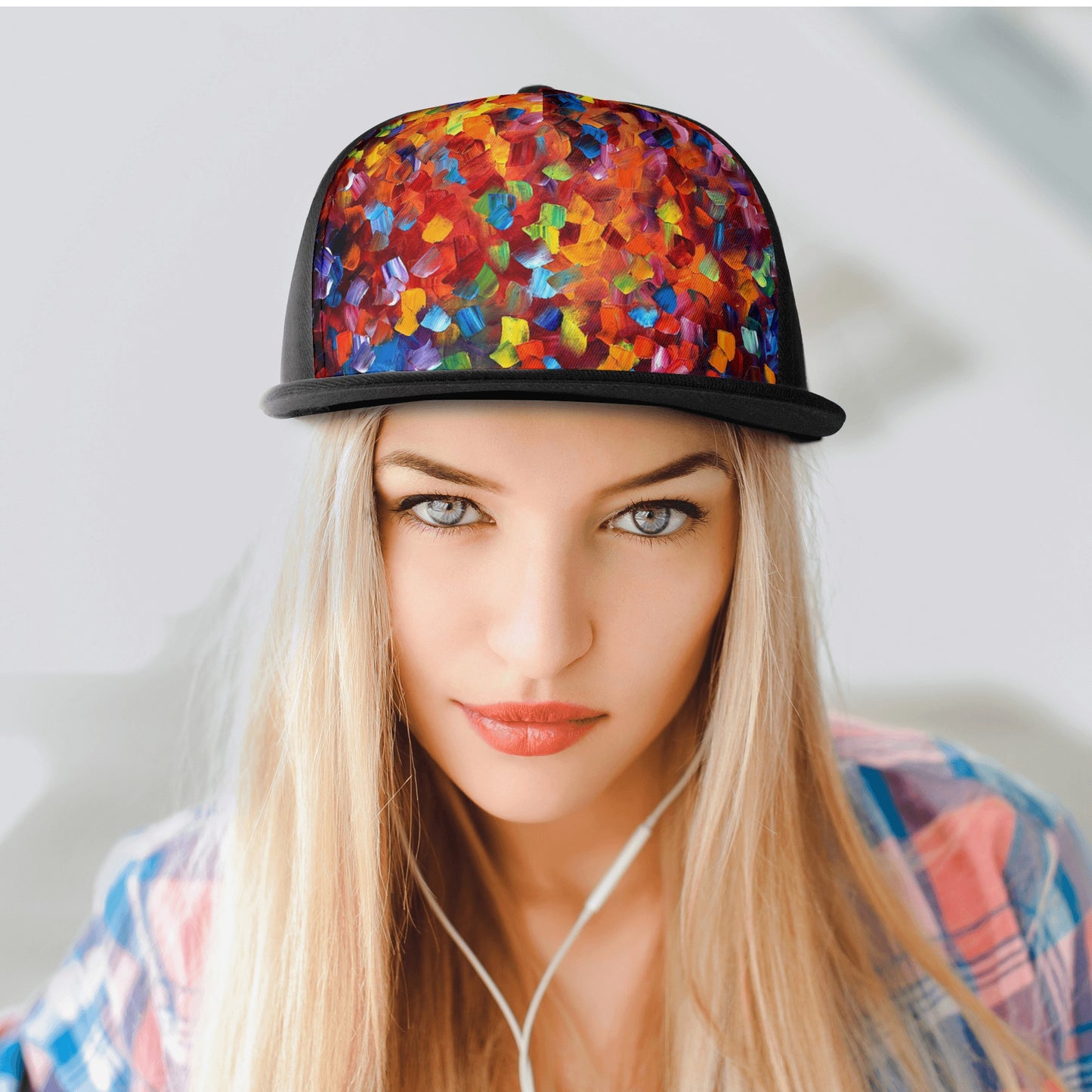 Front Printing Casual Hip-hop Hats Afremov PARIS OF MY DREAM