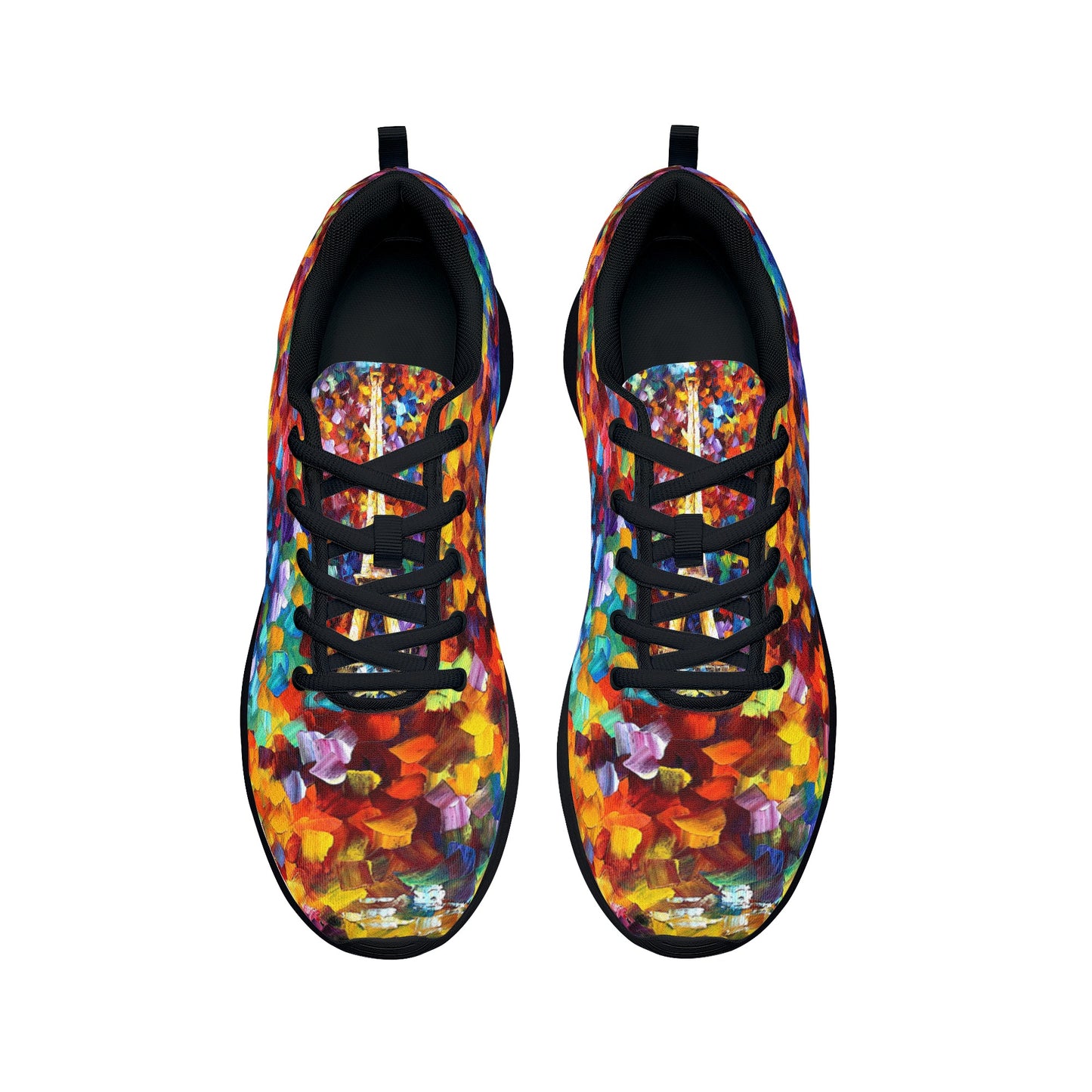 Men's Mesh Athletic Sneakers Afremov PARIS OF MY DREAM