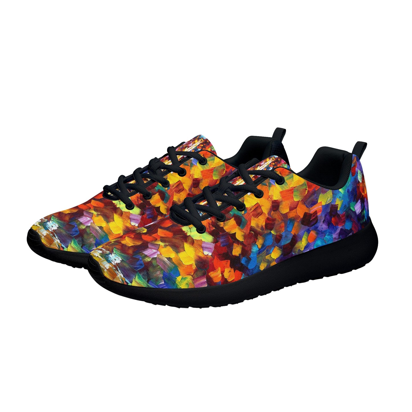 Men's Mesh Athletic Sneakers Afremov PARIS OF MY DREAM