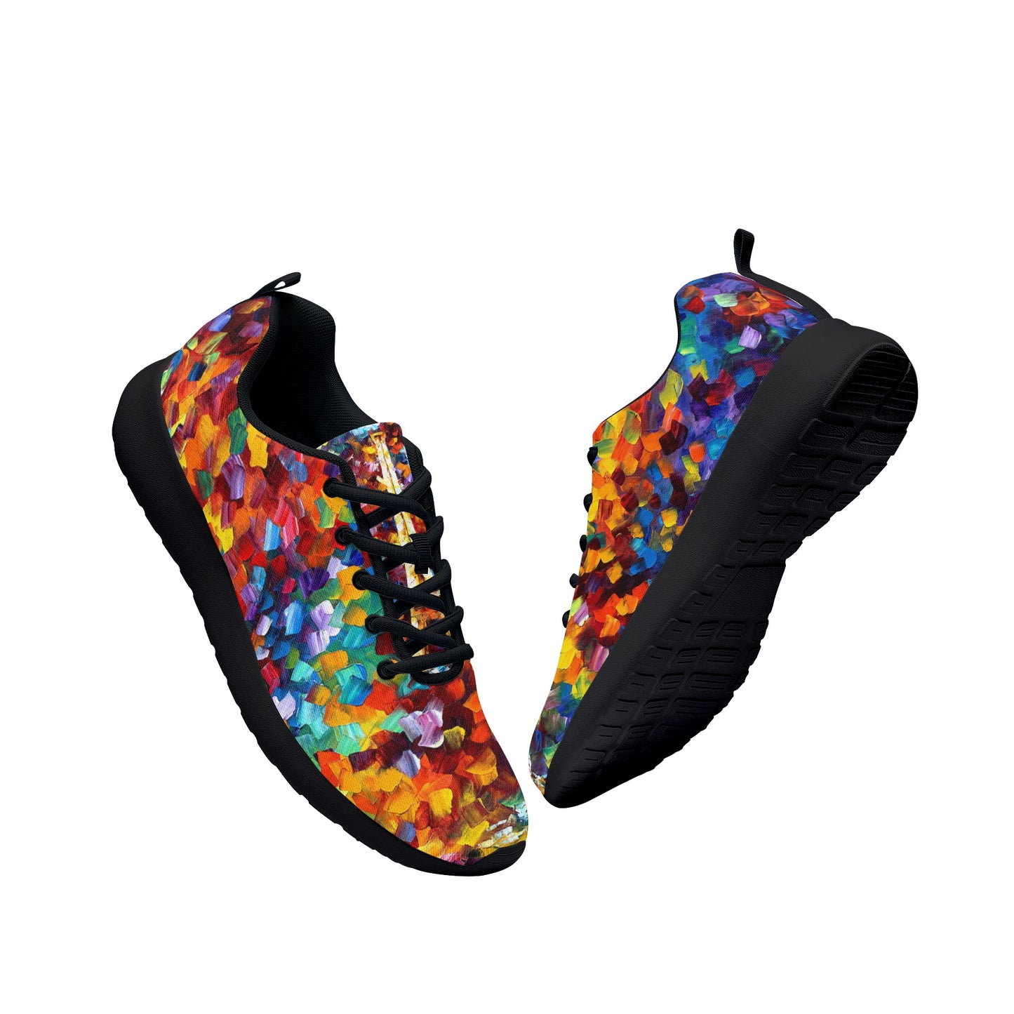 Men's Mesh Athletic Sneakers Afremov PARIS OF MY DREAM