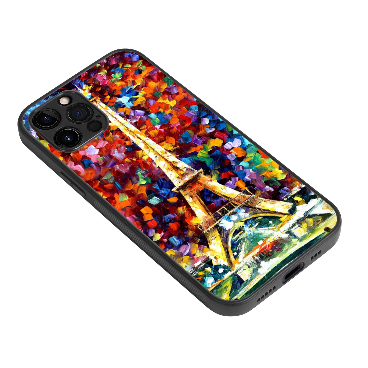 Customized iPhone12 Pro Case Afremov PARIS OF MY DREAM