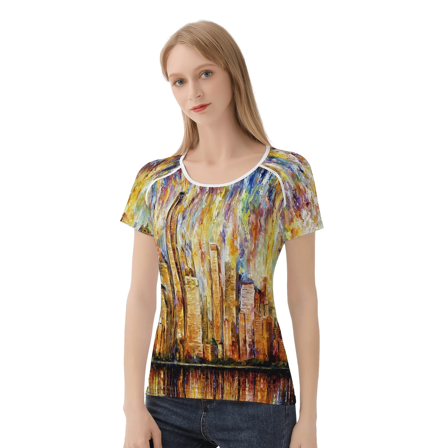 Womens All-Over Print T shirt @FanClub By AFREMOV.COM