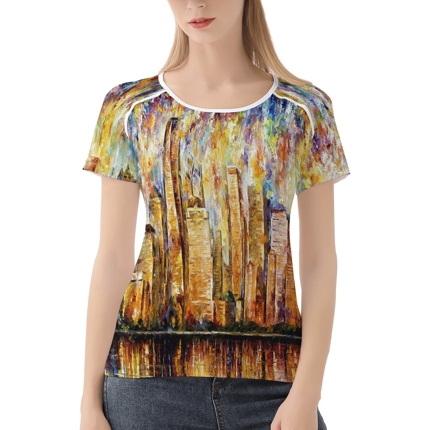 Womens All-Over Print T shirt @FanClub By AFREMOV.COM