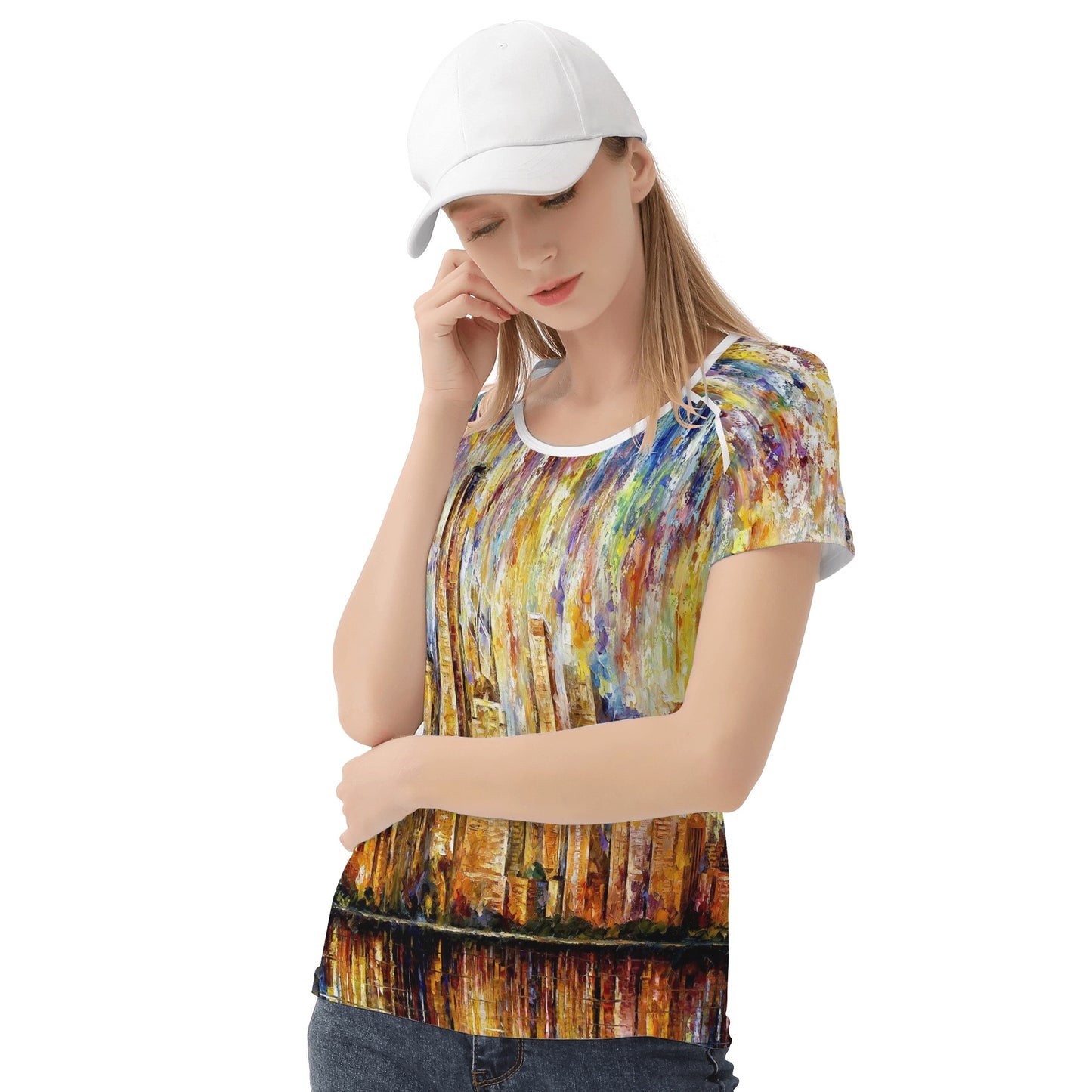 Womens All-Over Print T shirt @FanClub By AFREMOV.COM