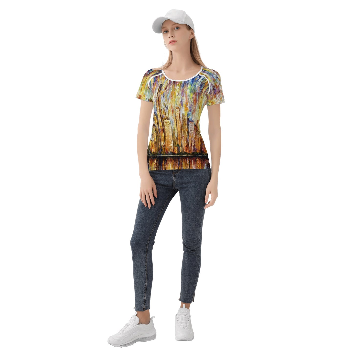 Womens All-Over Print T shirt @FanClub By AFREMOV.COM