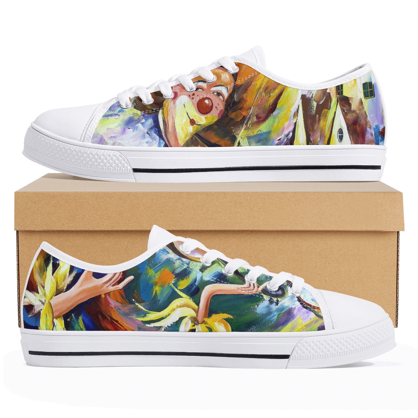 Womens Low Top Canvas Shoes @FanClub By AFREMOV.COM