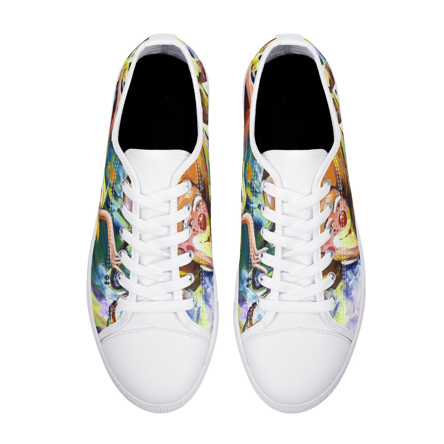 Womens Low Top Canvas Shoes @FanClub By AFREMOV.COM