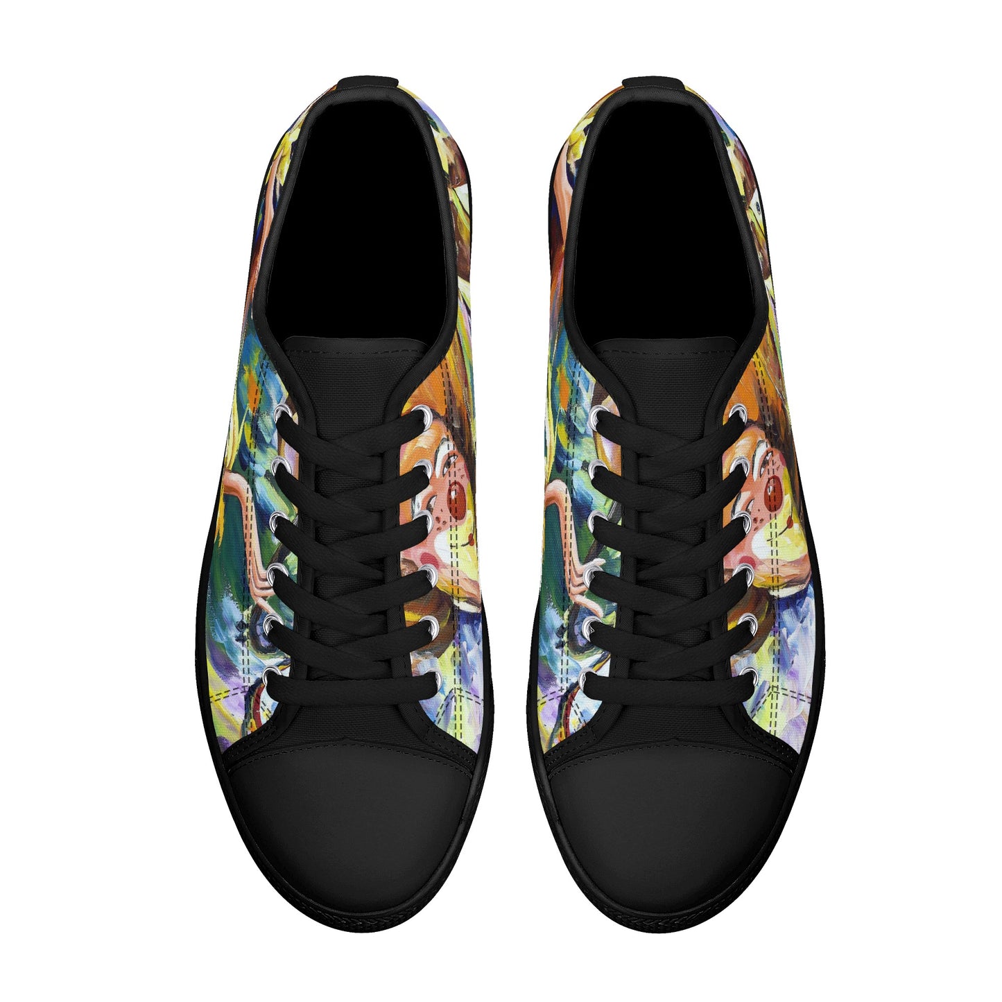 Womens Low Top Canvas Shoes @FanClub By AFREMOV.COM