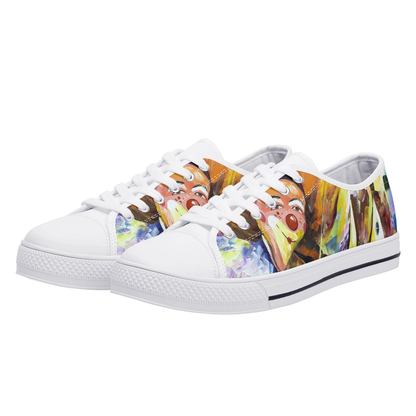 Womens Low Top Canvas Shoes @FanClub By AFREMOV.COM