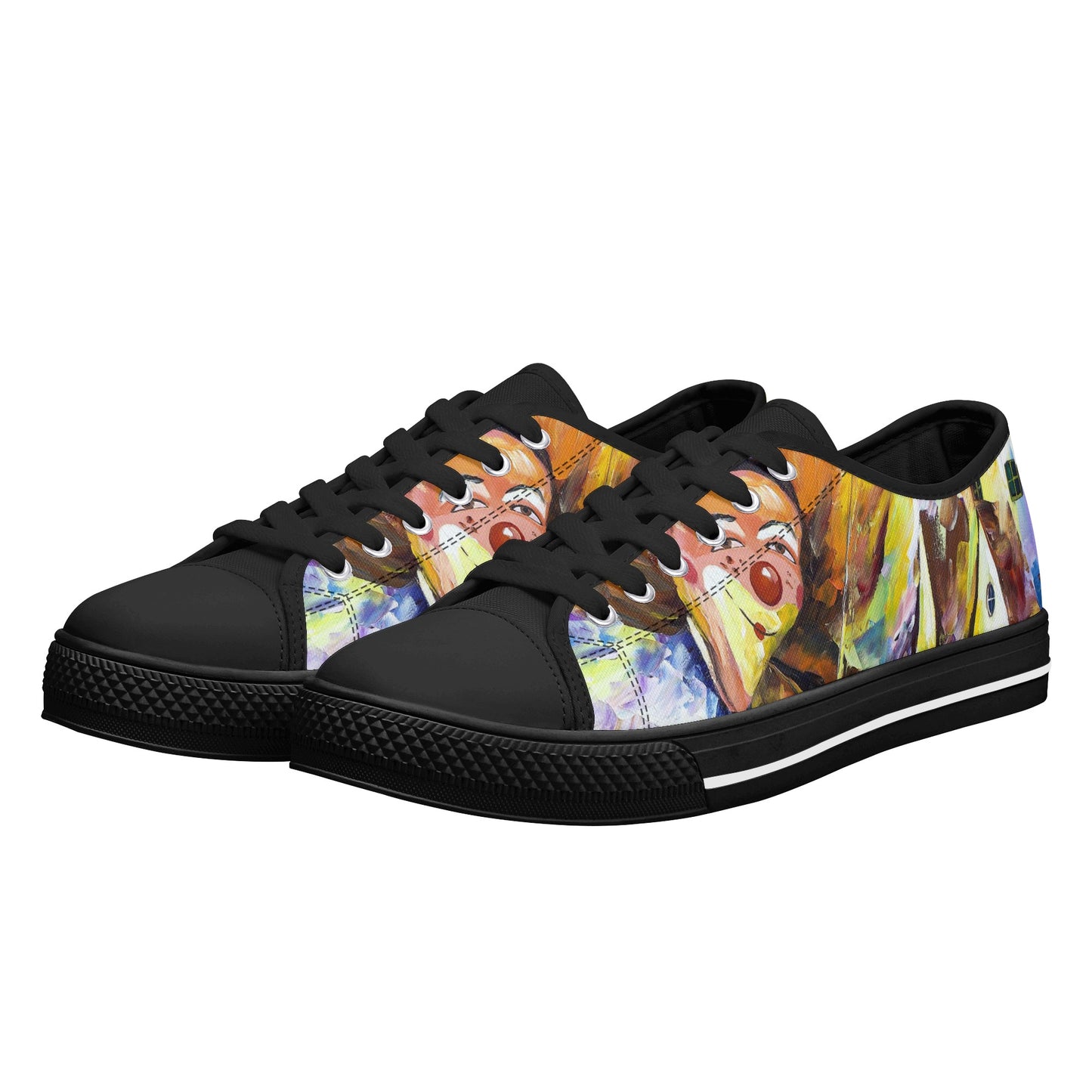 Womens Low Top Canvas Shoes @FanClub By AFREMOV.COM