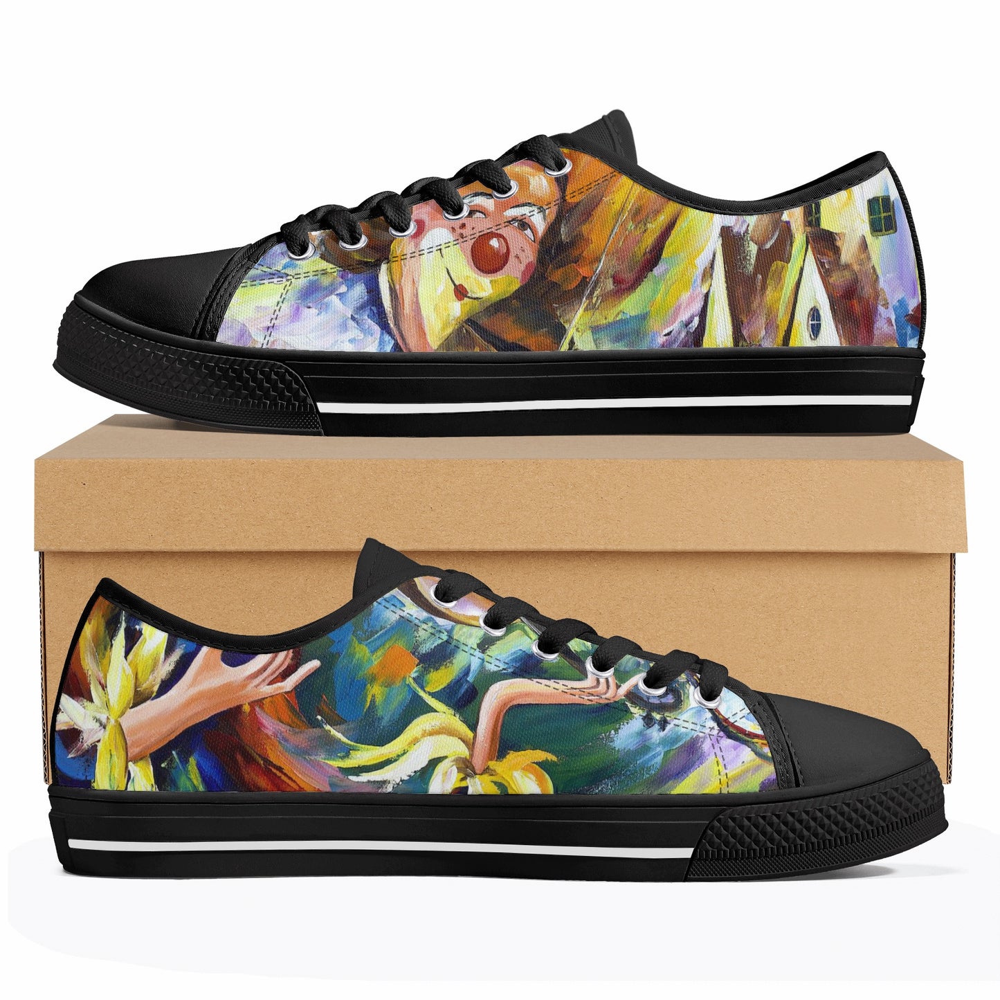 Womens Low Top Canvas Shoes @FanClub By AFREMOV.COM