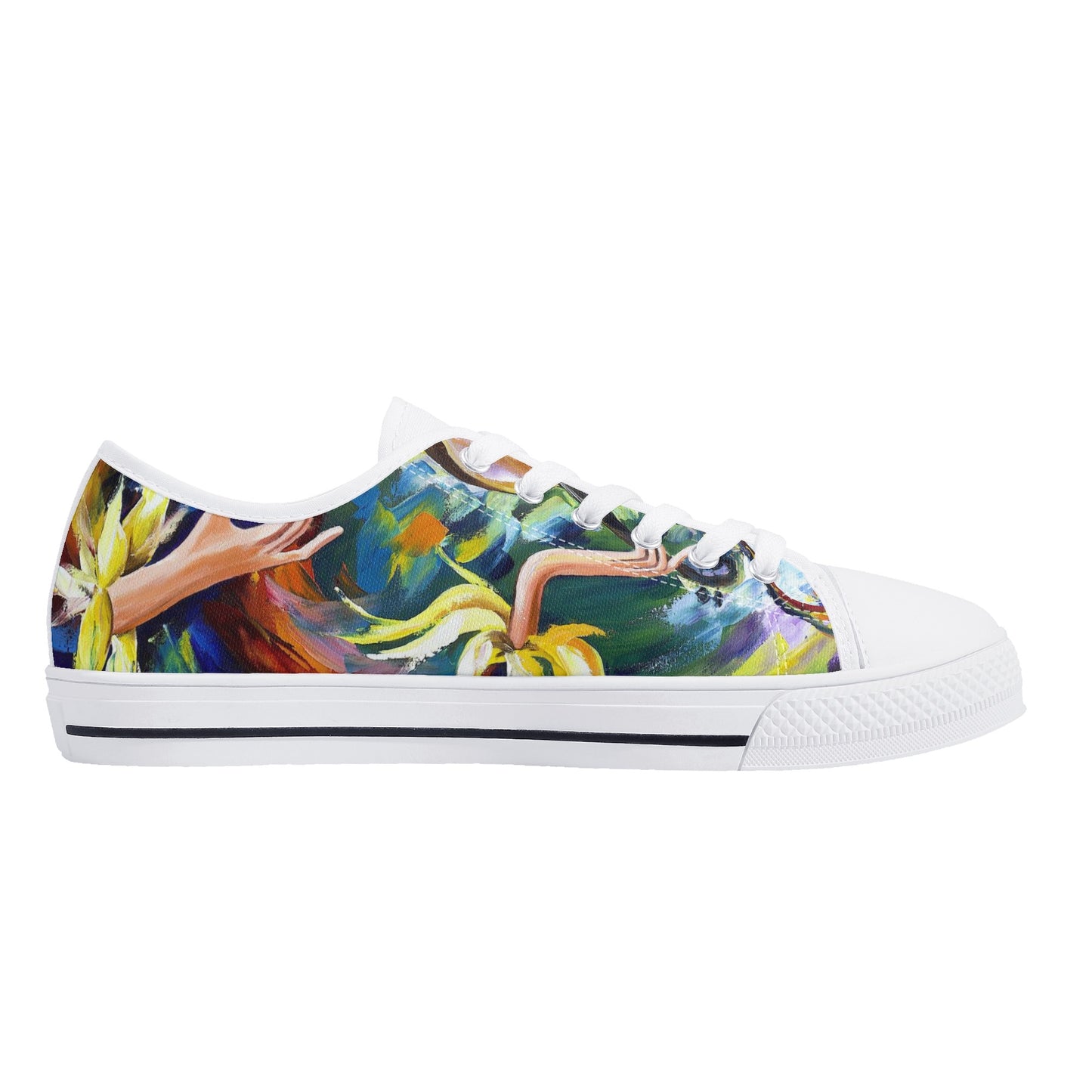 Womens Low Top Canvas Shoes @FanClub By AFREMOV.COM