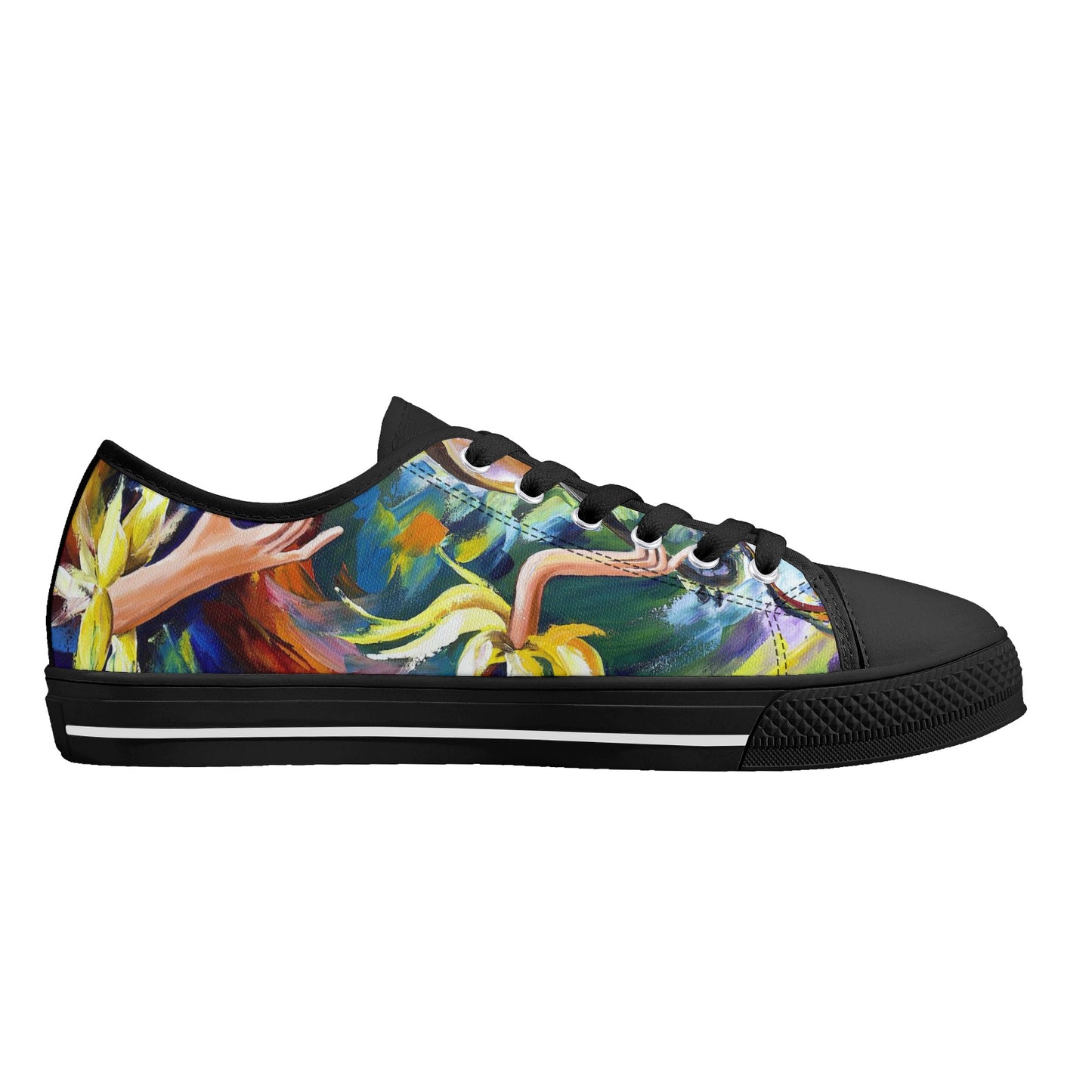 Womens Low Top Canvas Shoes @FanClub By AFREMOV.COM