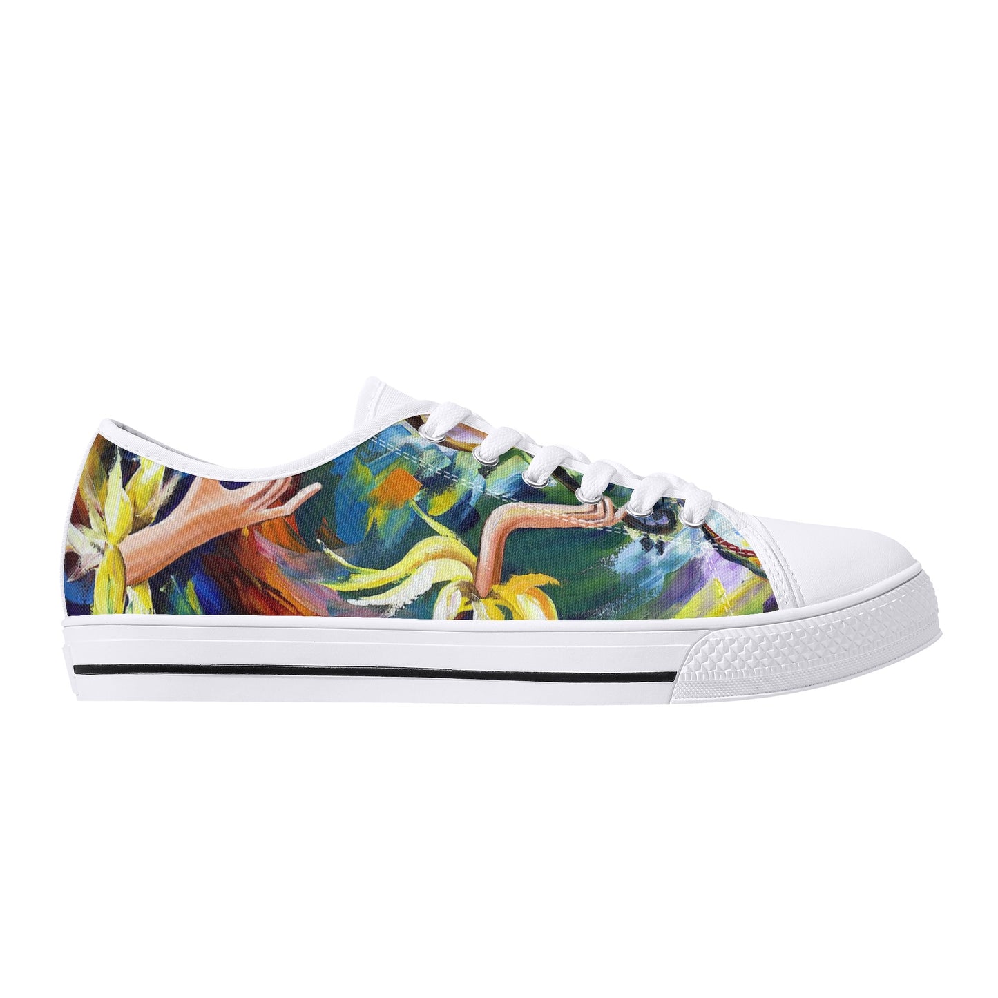 Womens Low Top Canvas Shoes @FanClub By AFREMOV.COM