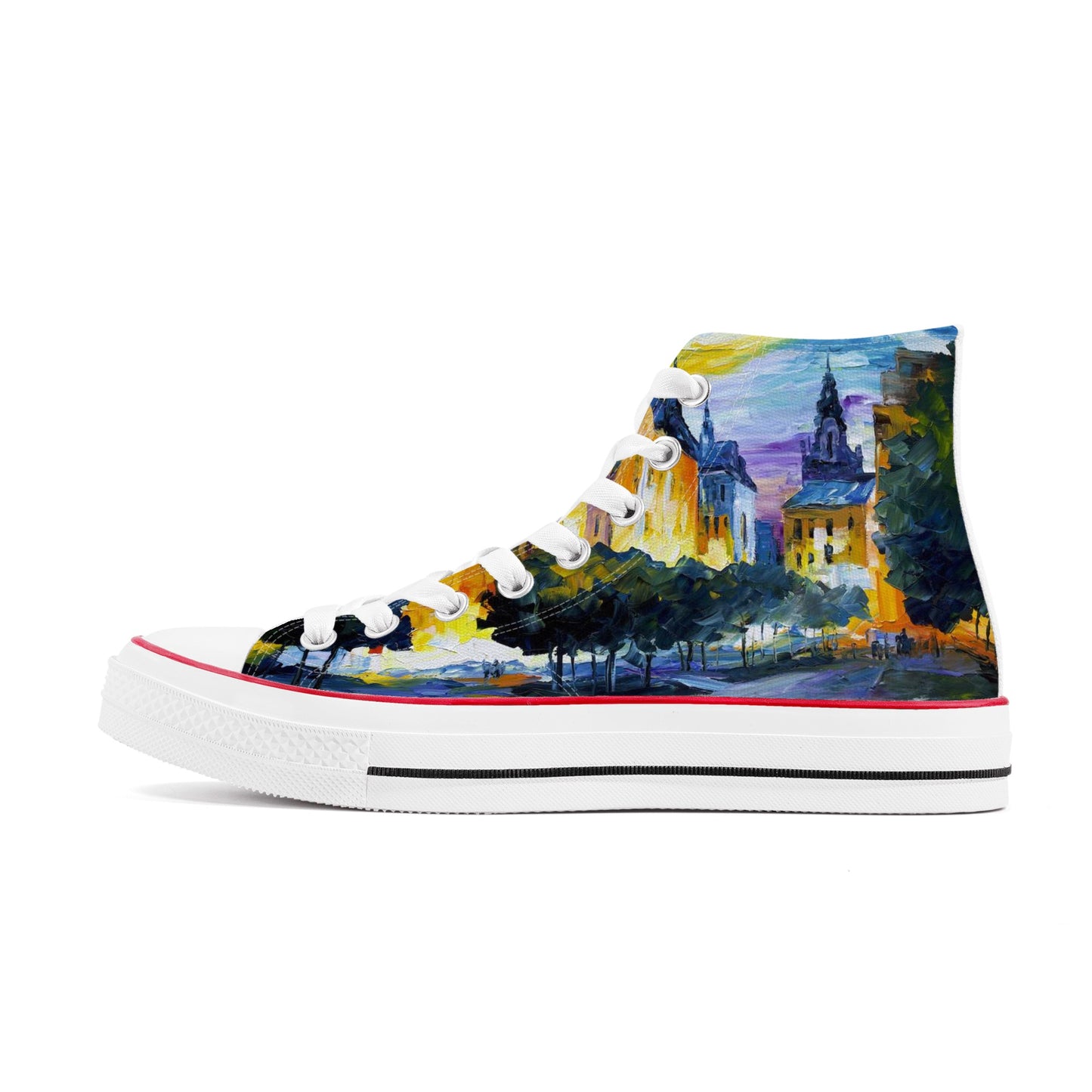 Womens Classic High Top Canvas Shoes @FanClub By AFREMOV.COM