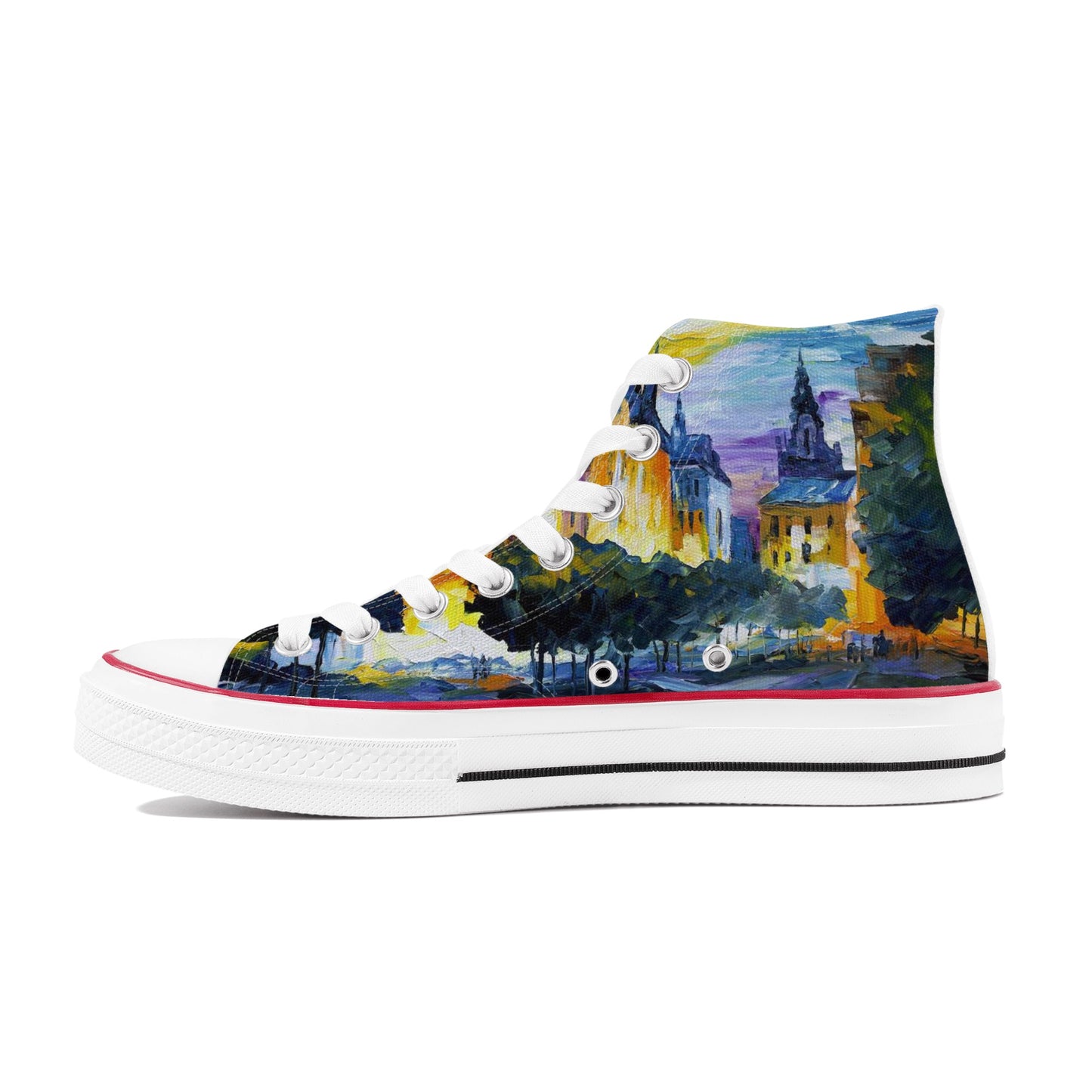 Womens Classic High Top Canvas Shoes @FanClub By AFREMOV.COM