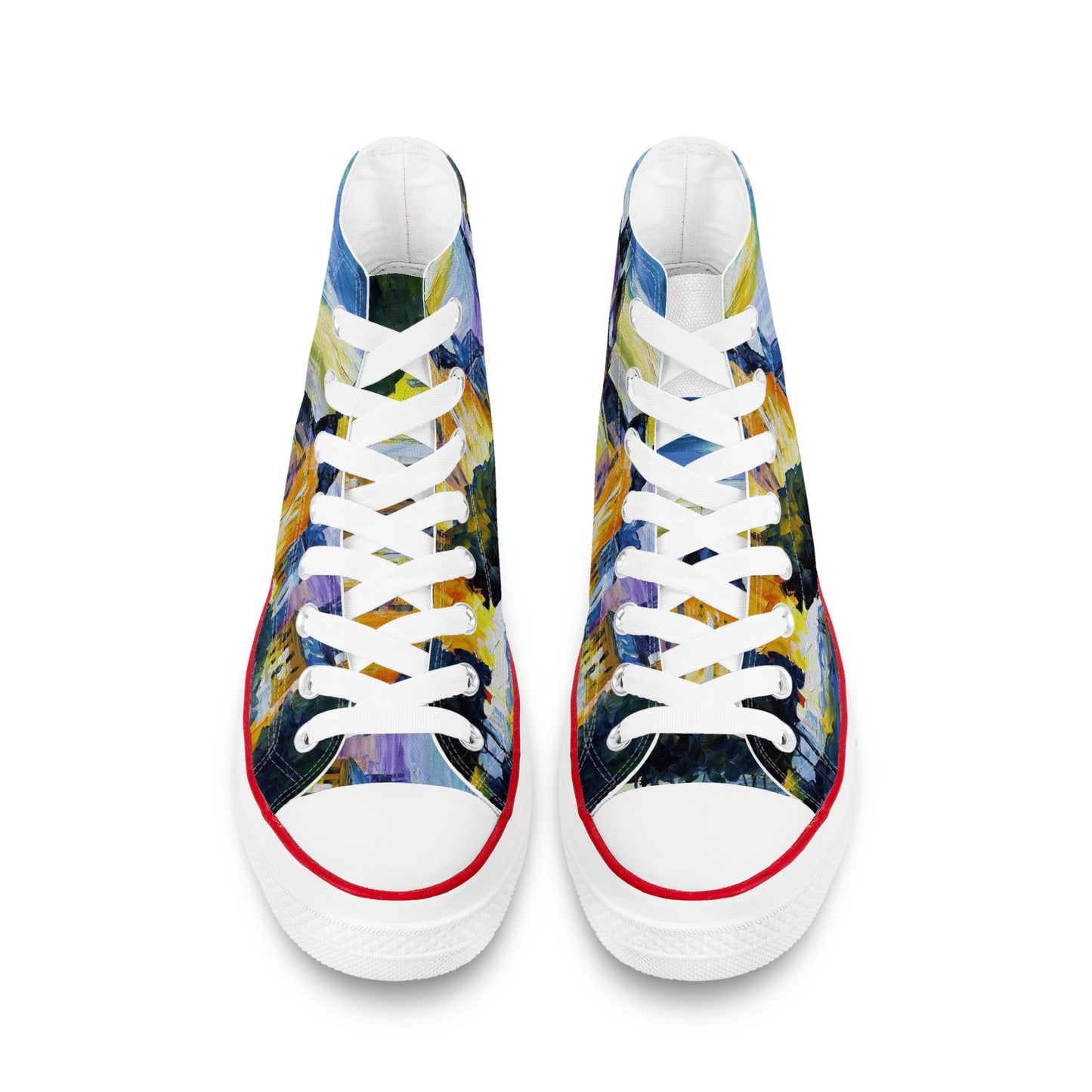 Womens Classic High Top Canvas Shoes @FanClub By AFREMOV.COM