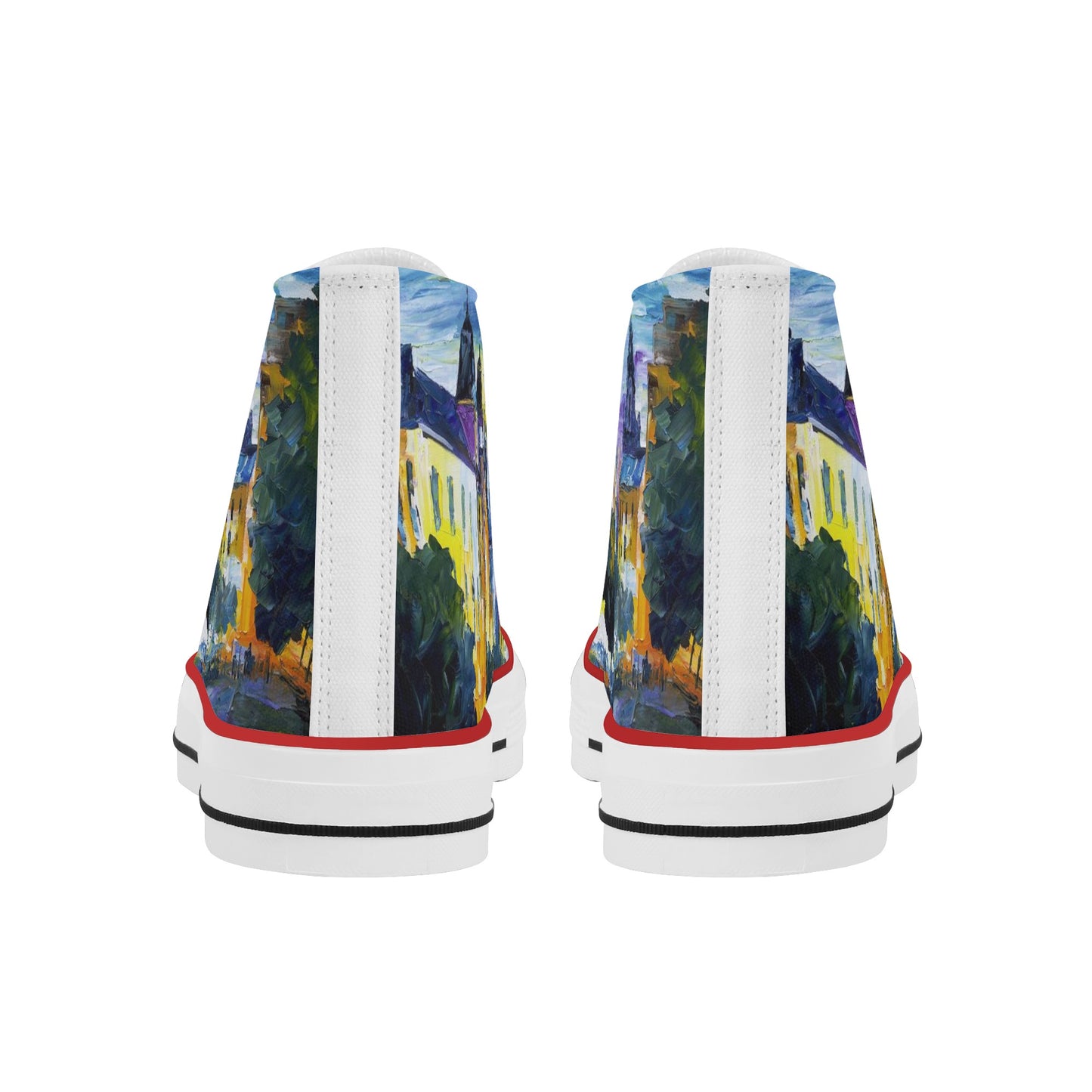 Womens Classic High Top Canvas Shoes @FanClub By AFREMOV.COM