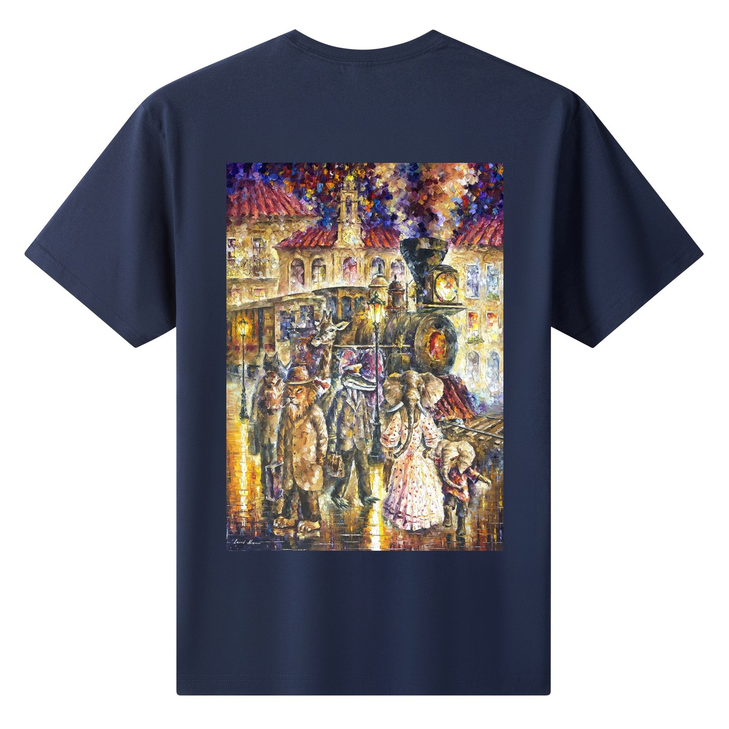 Womens Cotton Front Back Printing T Shirt @FanClub By AFREMOV.COM