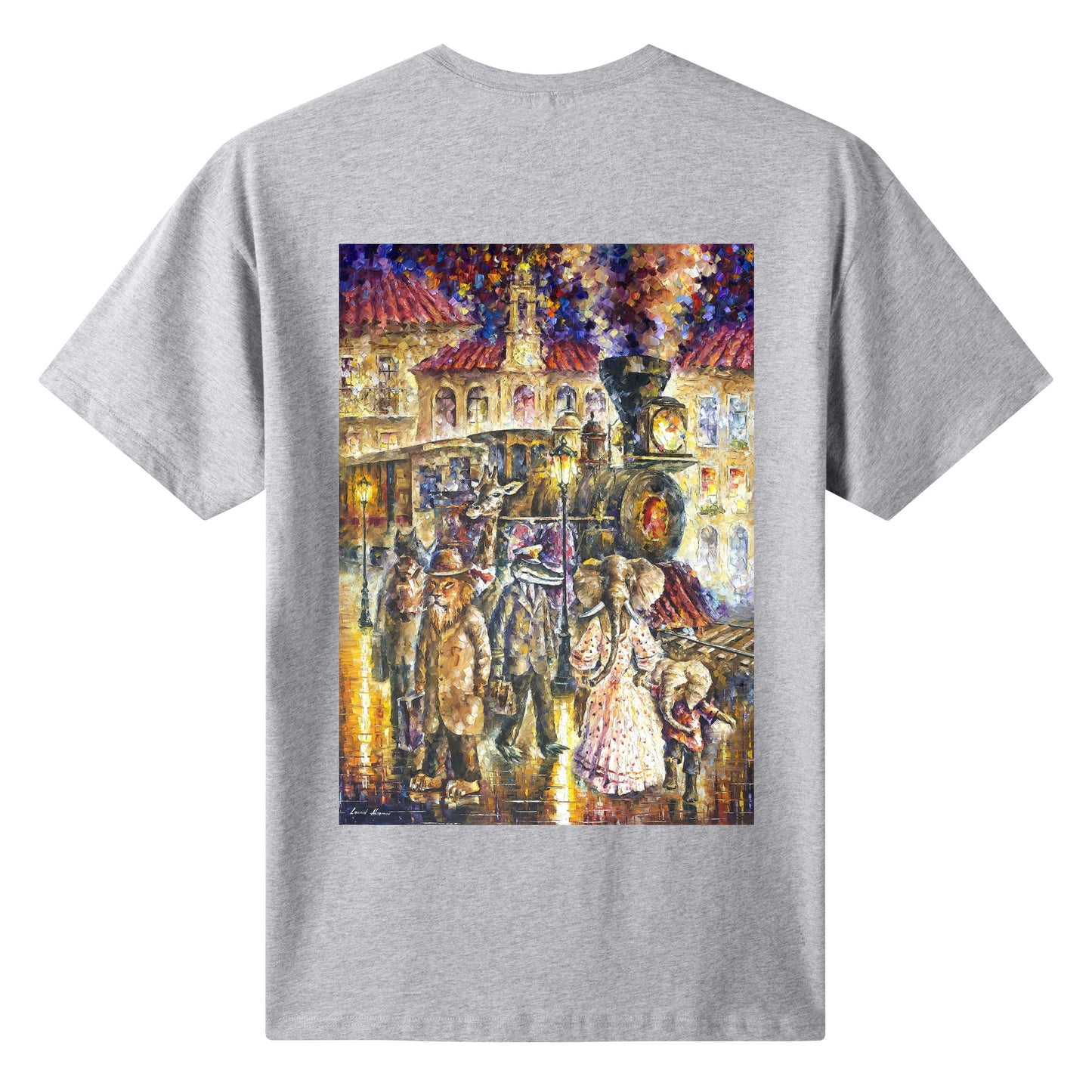 Womens Cotton Front Back Printing T Shirt @FanClub By AFREMOV.COM