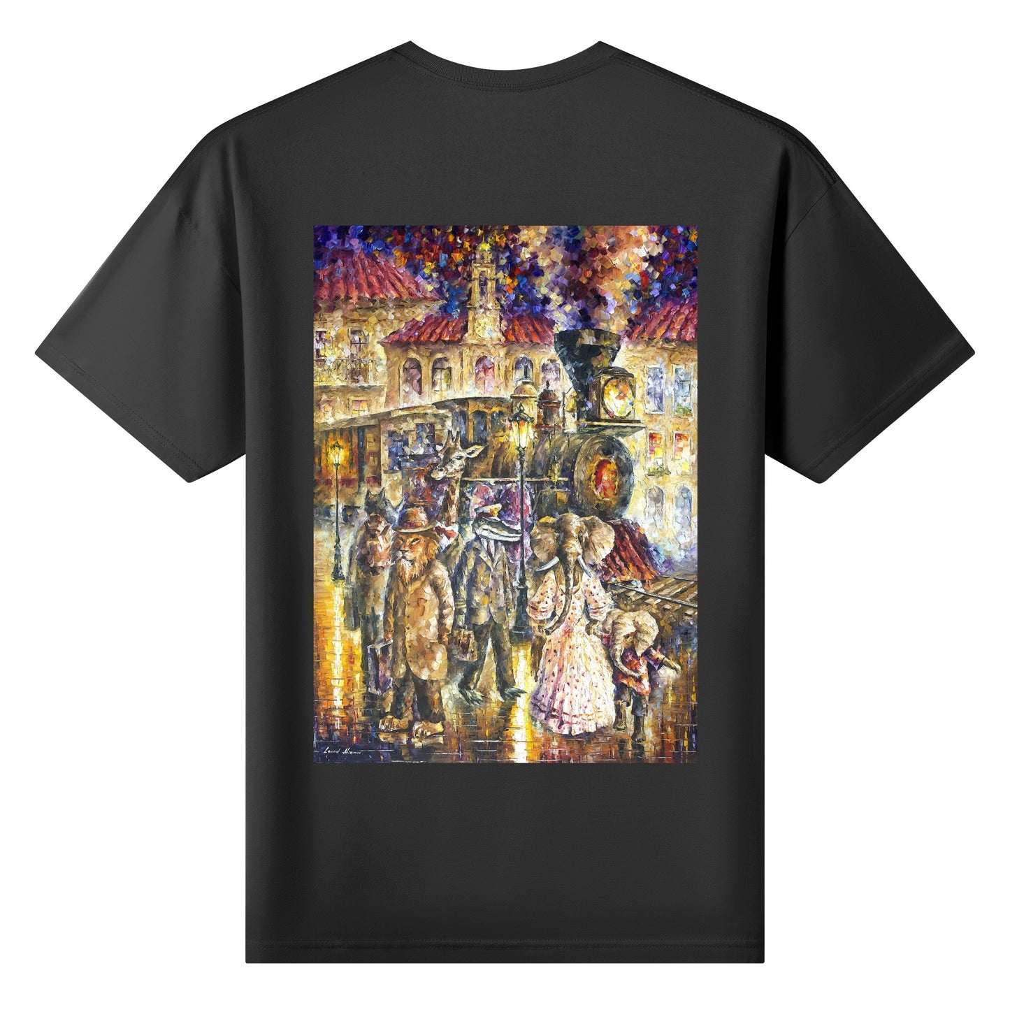 Womens Cotton Front Back Printing T Shirt @FanClub By AFREMOV.COM