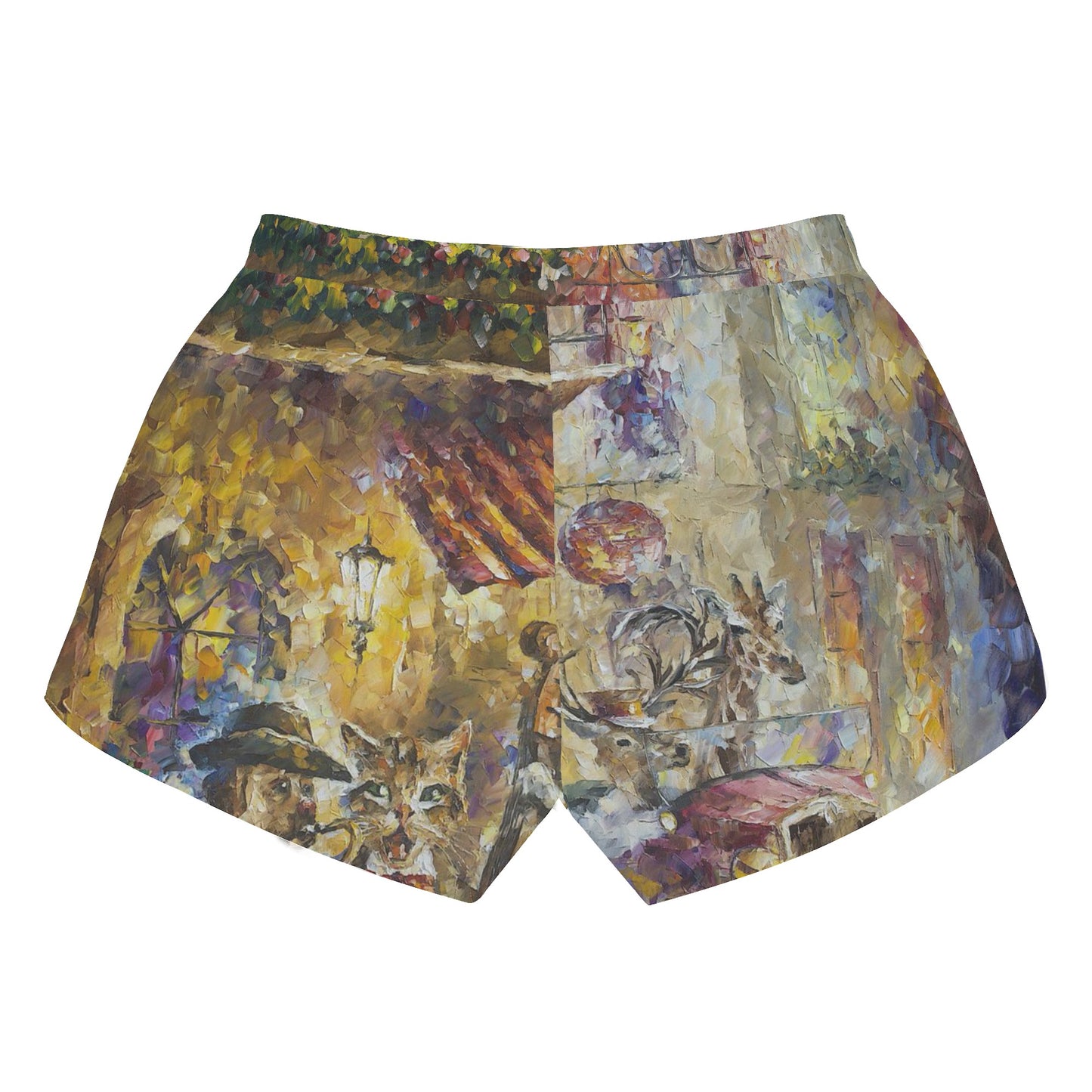 Womens All Over Print Casual Shorts @FanClub By AFREMOV.COM