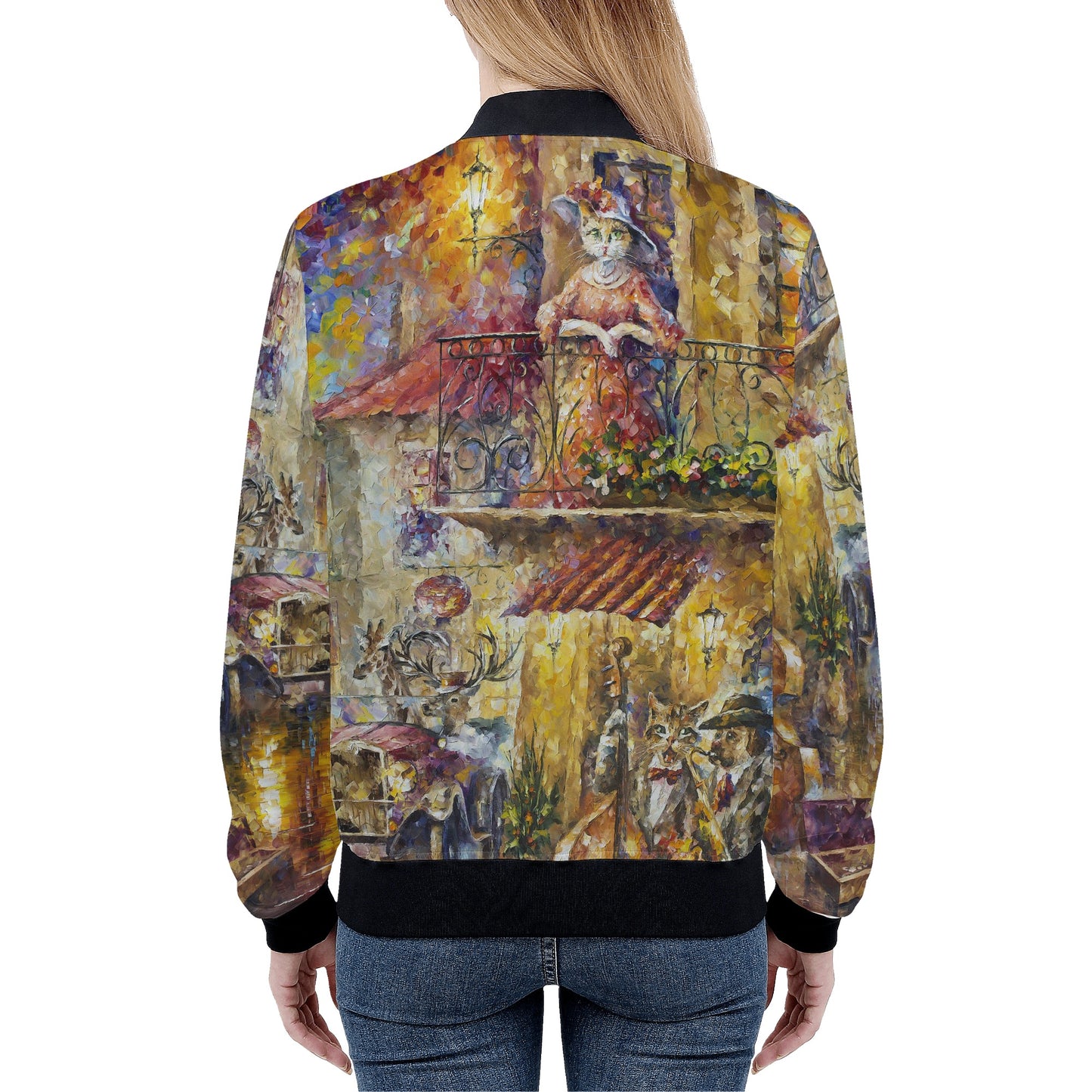 Womens Bomber Jacket @FanClub By AFREMOV.COM