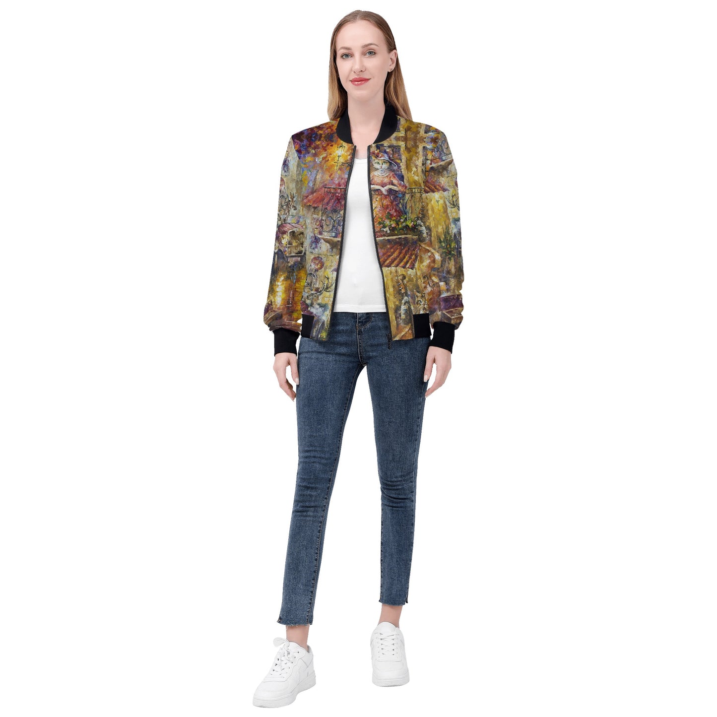 Womens Bomber Jacket @FanClub By AFREMOV.COM