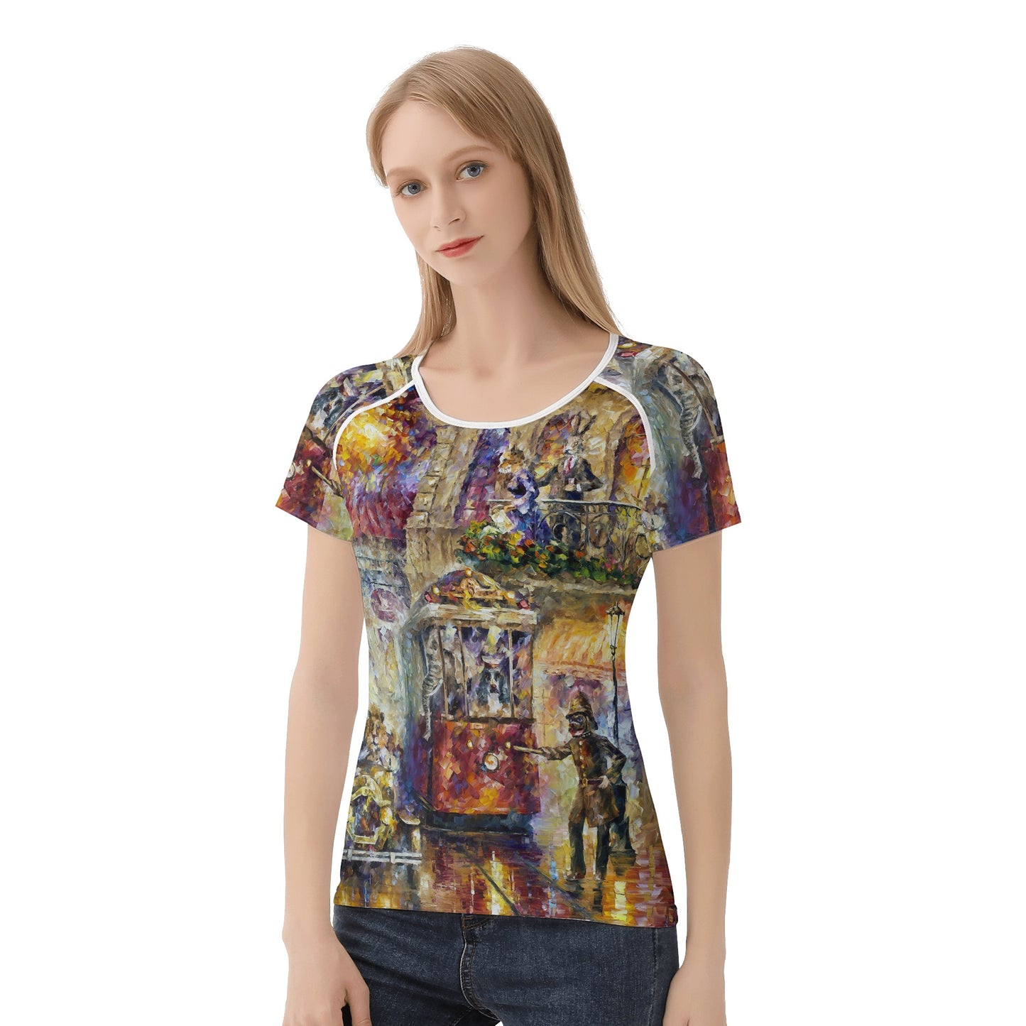 Womens All-Over Print T shirt @FanClub By AFREMOV.COM