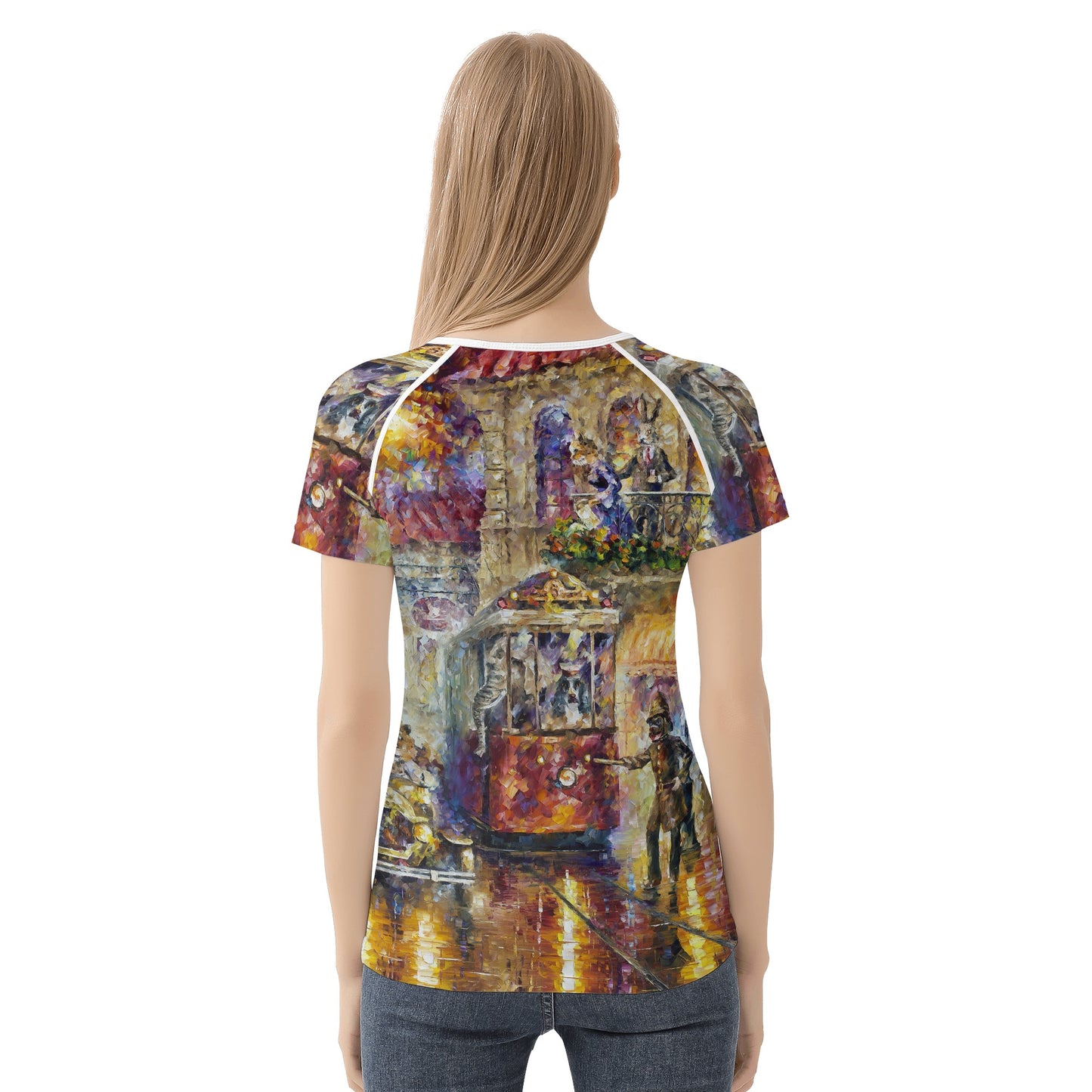 Womens All-Over Print T shirt @FanClub By AFREMOV.COM