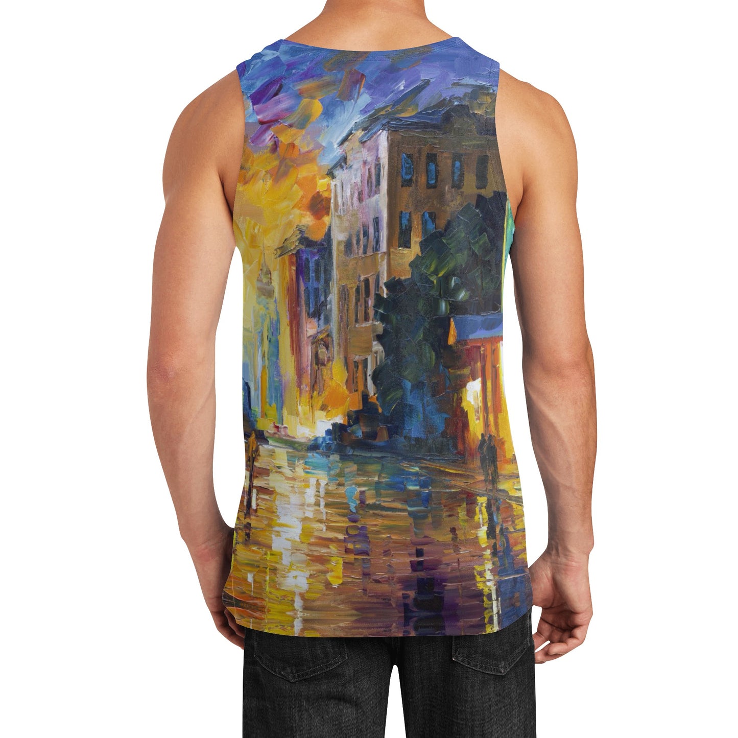 Mens All Over Print Vest Shirt @FanClub By AFREMOV.COM