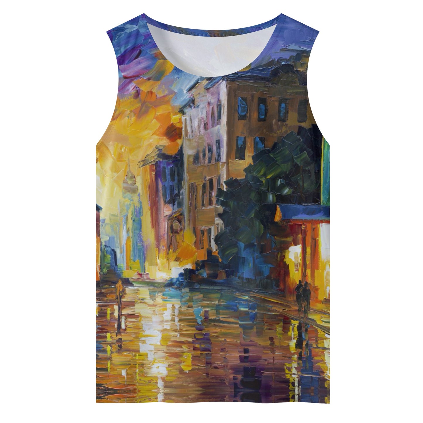 Mens All Over Print Vest Shirt @FanClub By AFREMOV.COM