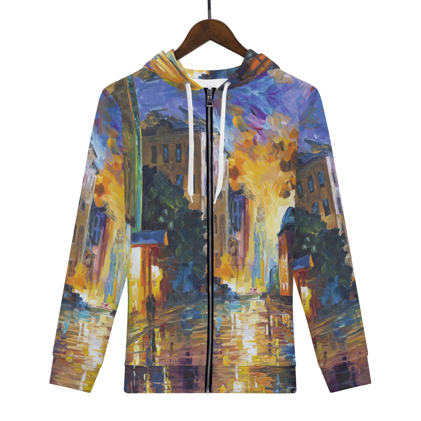 Mens All Over Print Zip Hoodie @FanClub By AFREMOV.COM