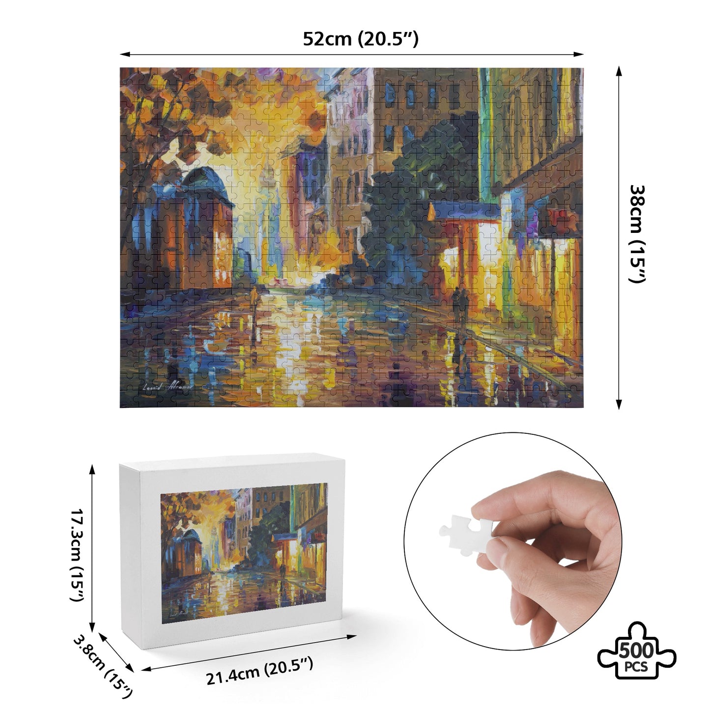 Picture Puzzle Jigsaw (500 Pcs) @FanClub By AFREMOV.COM