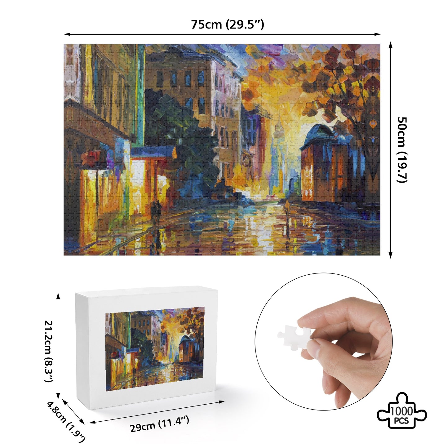 Wooden Picture Jigsaw (1000 Pcs) @FanClub By AFREMOV.COM