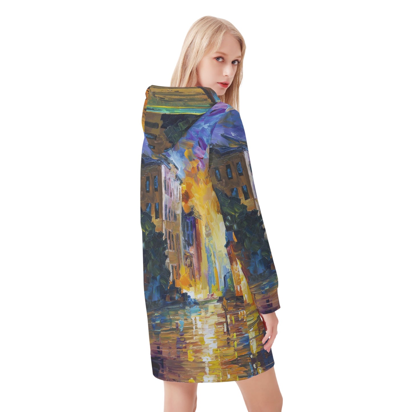 Womens Hoodie Dress @FanClub By AFREMOV.COM