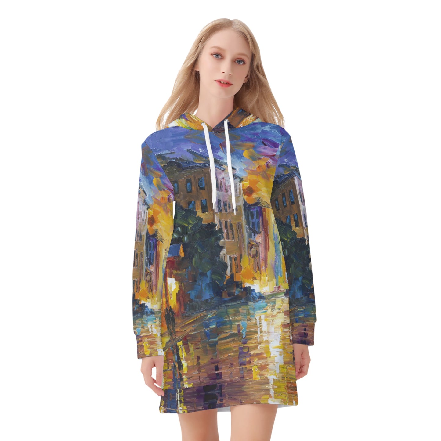 Womens Hoodie Dress @FanClub By AFREMOV.COM