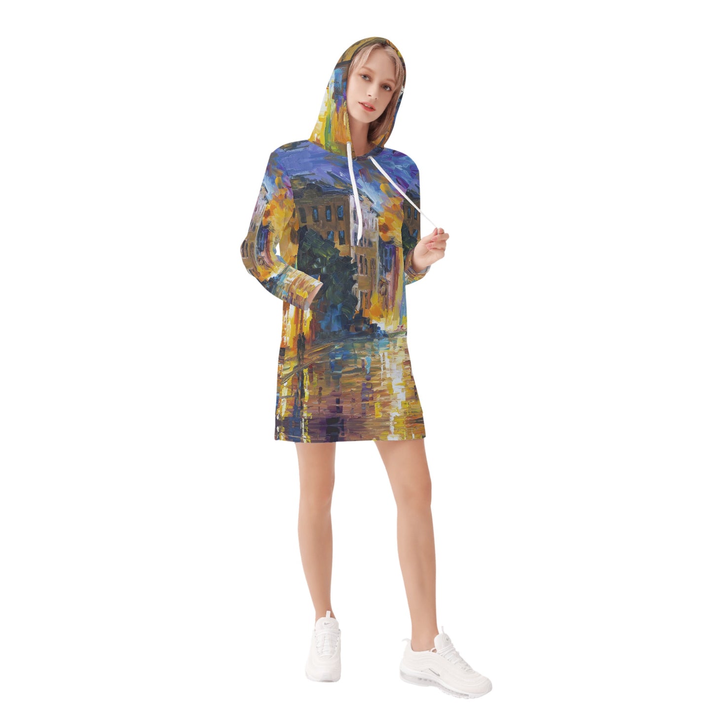 Womens Hoodie Dress @FanClub By AFREMOV.COM