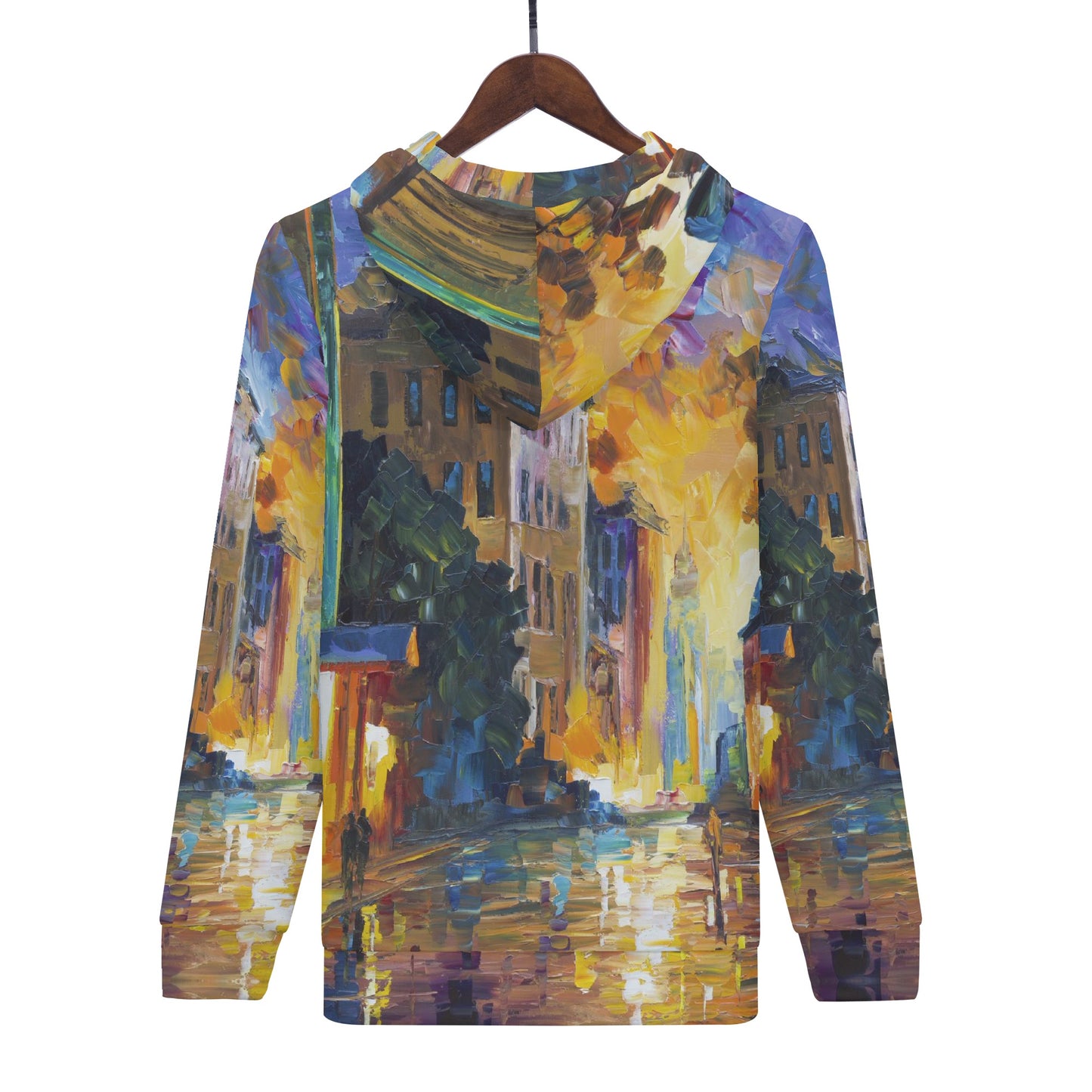 Womens All Over Print Zip Hoodie @FanClub By AFREMOV.COM