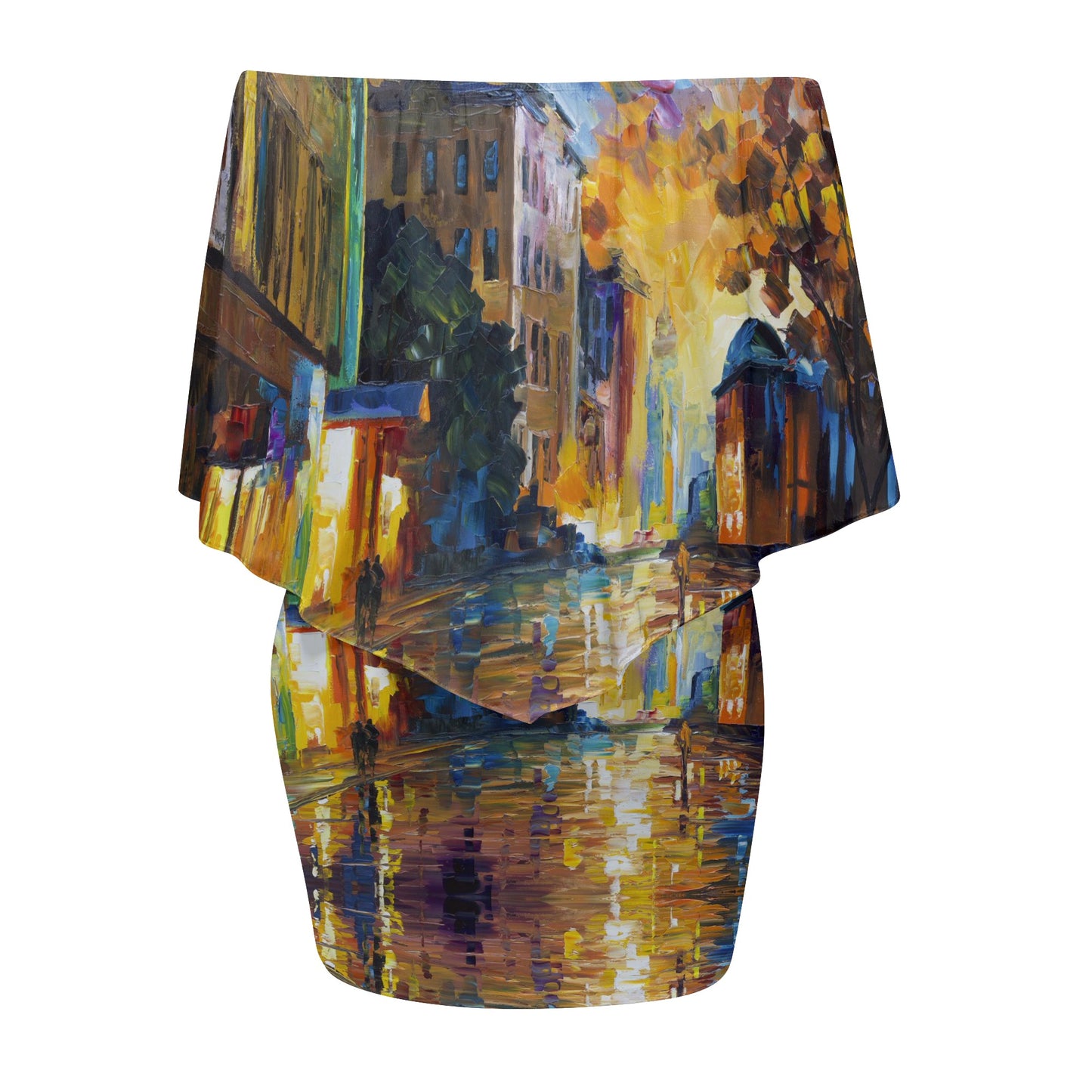 Womens Off-the-shoulder Tube Dress @FanClub By AFREMOV.COM