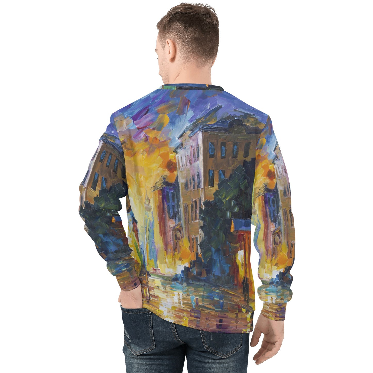 Mens All Over Print Sweater @FanClub By AFREMOV.COM