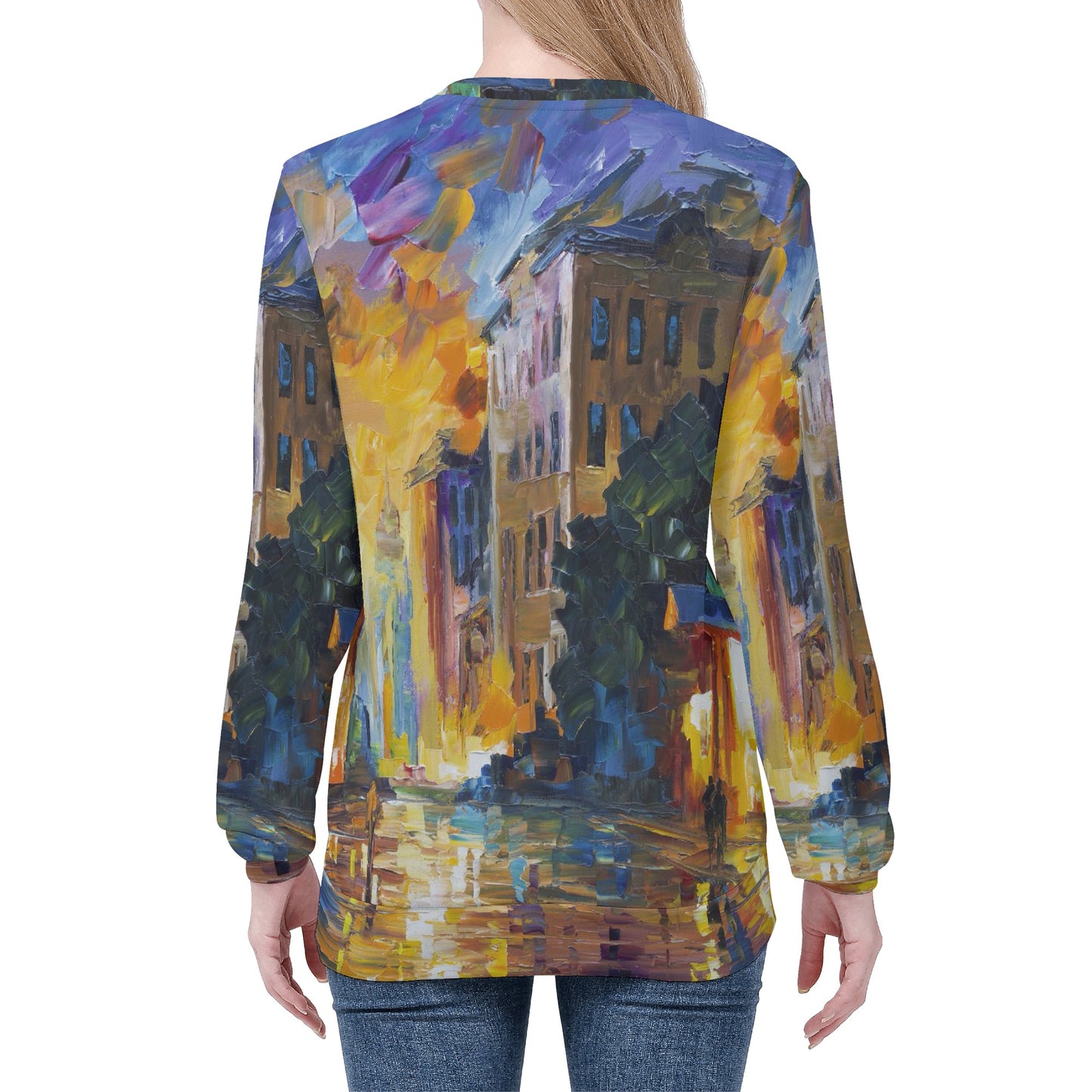 Womens All Over Print Sweater @FanClub By AFREMOV.COM