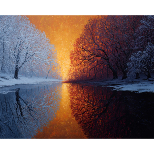 MIRROR OF FIRE AND SNOW