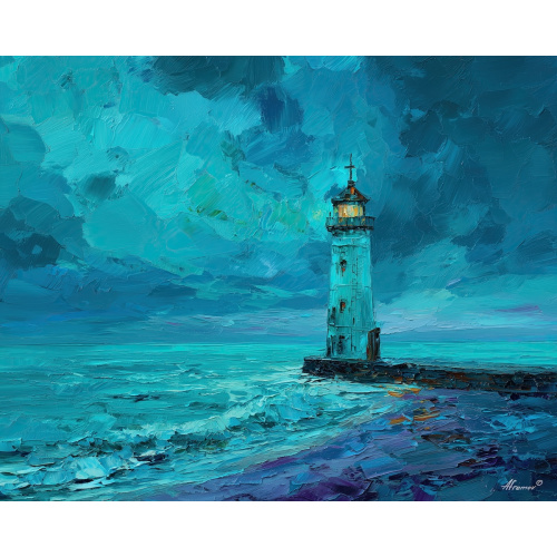 BLUE LIGHTHOUSE