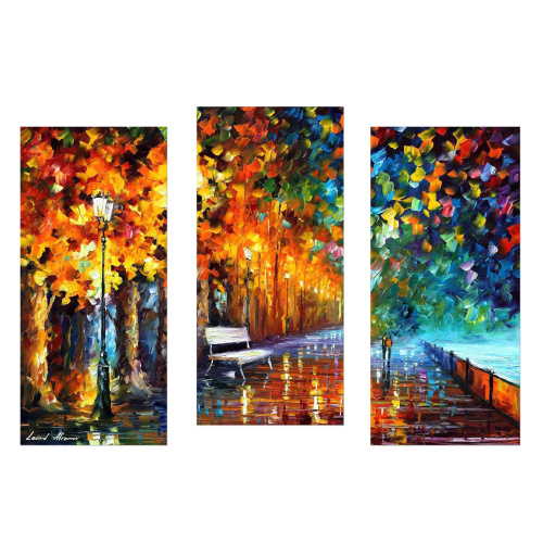 EVENING WAY TO HOME - SET OF 3